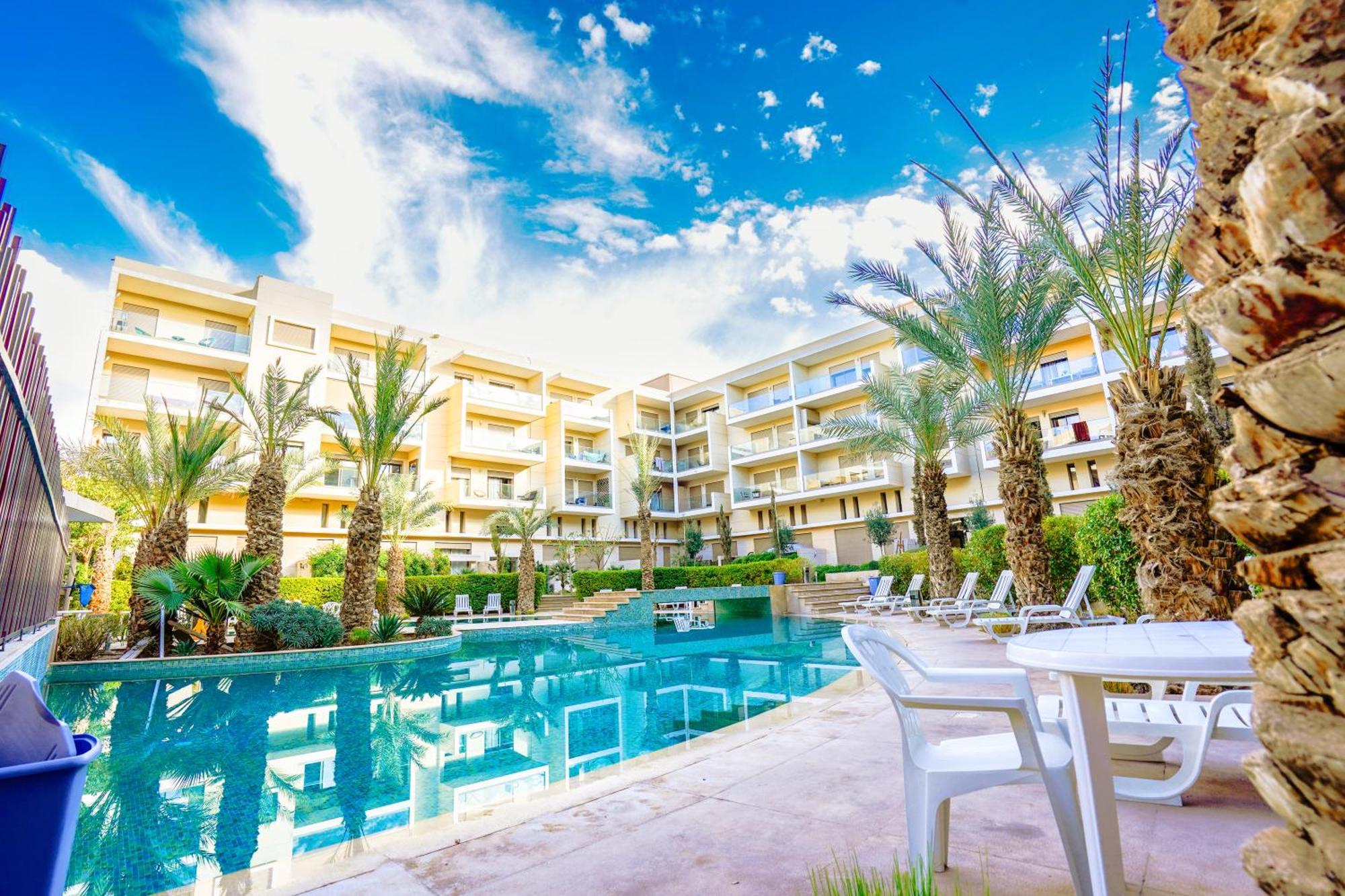 Apartment Pool Marrakech Marrakesh Exterior photo